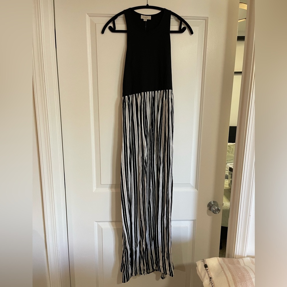LOFT Classic Black Sleeveless Dress